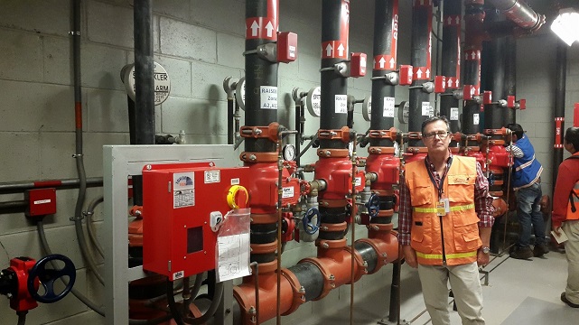 Sistema de Extinción de incendios en Aeropuerto Internacional Mariscal Sucre en Quito, Ecuador