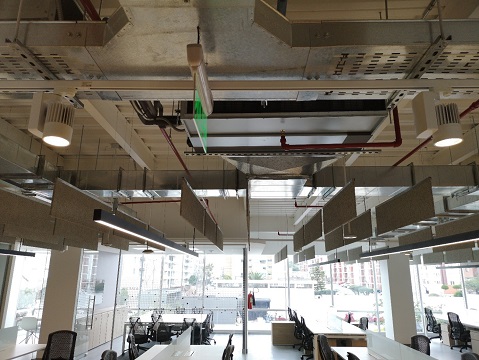 Sistema de Extinción de incendios en Edificio EQUINOCCIAL en Quito, Ecuador