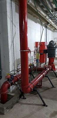 Sistema Hidráulico Sanitarios en Hotel HOLIDAY INN en Tababela, Ecuador