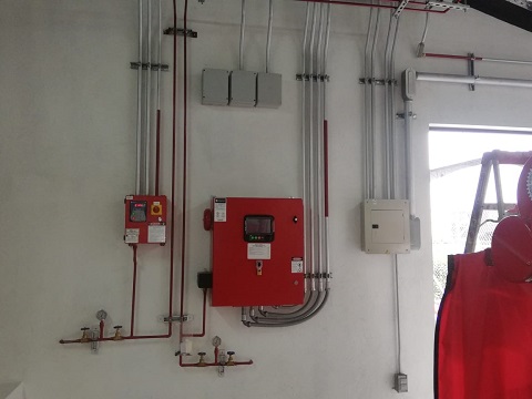 Sistema de Extinción de incendios en PRONACA en Quito Sur – Puembo – Pifo – Yaruquí – Valle Hermoso – Quinindé, Ecuador