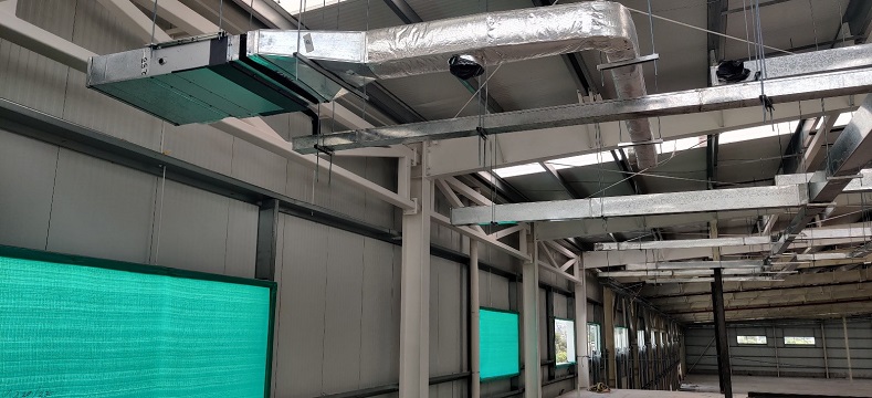 Sistema de Aire de ventilación Mecánica HVAC en TUTI en Machachi – Pifo – Salcedo, Ecuador