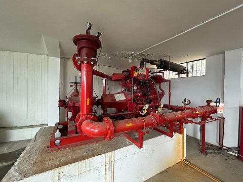 Sistema de Extinción de Incendios en UTPL en Quito, Ecuador