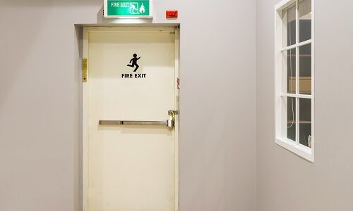 señalización de evacuación en caso de incendios